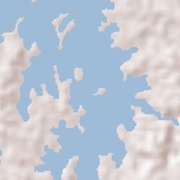 Arenosa Terrain Map