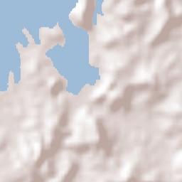 La Laguna Terrain Map