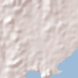 Panamá Terrain Map