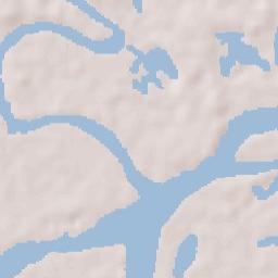 El Banco Terrain Map