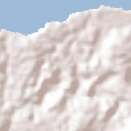 Calovébora Terrain Map
