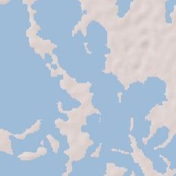 San Benito Abad Terrain Map