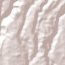 Santa Rosa Terrain Map