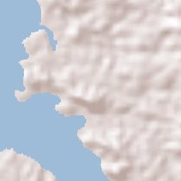 Brujas Terrain Map