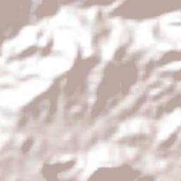 Cerro Banco Terrain Map