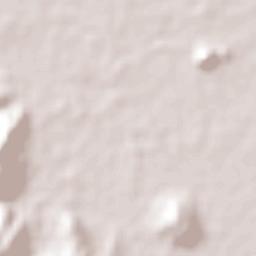 El Caño Terrain Map