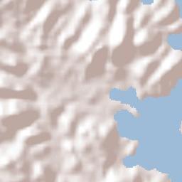 La Ensenada Terrain Map