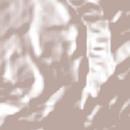 San Calixto Terrain Map