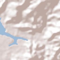 Quebrada de Piedra Terrain Map
