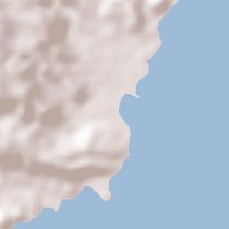 San Pablo Terrain Map