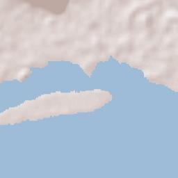 Cañas Terrain Map