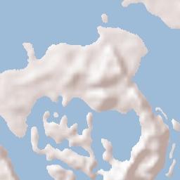 Koror Terrain Map