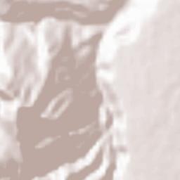 Tawan tawan Terrain Map