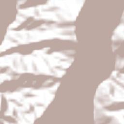 Santa Bárbara Terrain Map