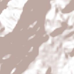 El Peñón Terrain Map