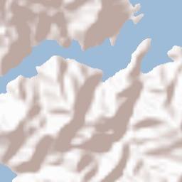 Amphoe Than To Terrain Map