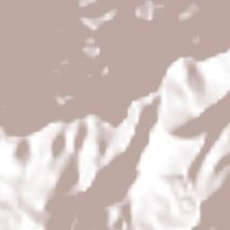 Cocorná Terrain Map