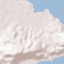 Sandakan Terrain Map