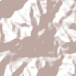 Hispania Terrain Map