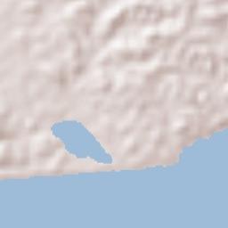 Cape Coast Terrain Map