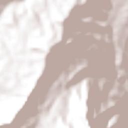 La Calera Terrain Map