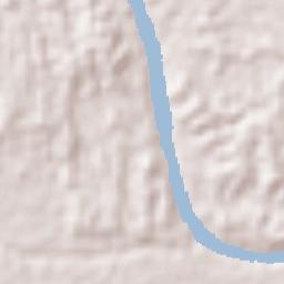 Litoral del San Juan Terrain Map