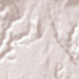 Berastagi Terrain Map