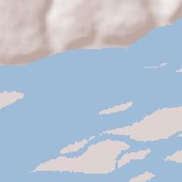 Lisala Terrain Map