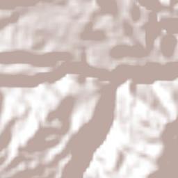 San Agustín Terrain Map