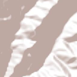 San Bernardo Terrain Map