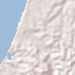 Pedernales Terrain Map