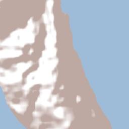 Kabupaten Kaimana Terrain Map