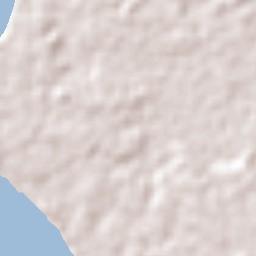 Bengkulu Terrain Map