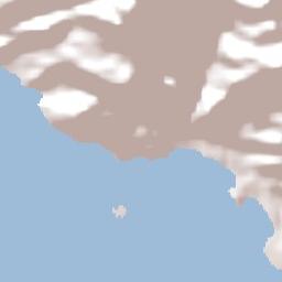 Port Glaud Terrain Map