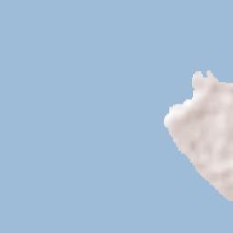 Zanzibar Terrain Map