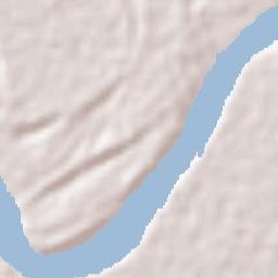 Canutama Terrain Map