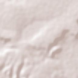 Colônia do Piauí Terrain Map