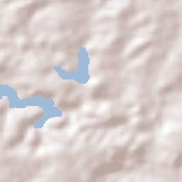 São José do Egito Terrain Map