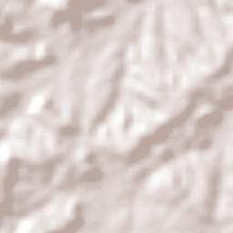 Simplício Mendes Terrain Map