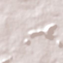 Canto do Buriti Terrain Map