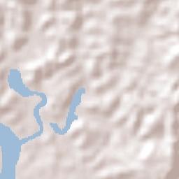 Santo Amaro das Brotas Terrain Map