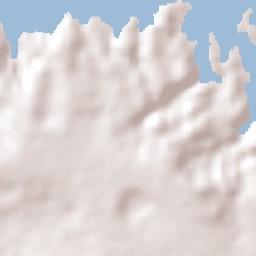 Cabaceiras do Paraguaçu Terrain Map