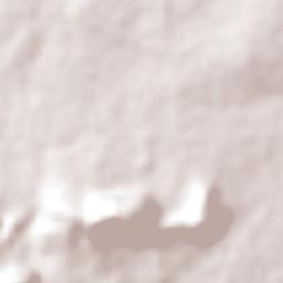 São Félix do Coribe Terrain Map