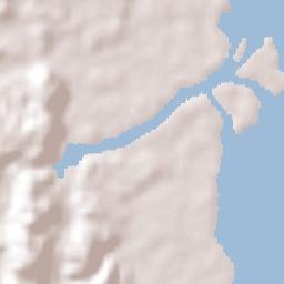 Camamu Terrain Map