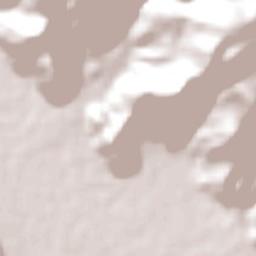 San Pablo Terrain Map