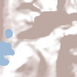 La Rinconada Terrain Map