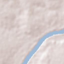 Araguaiana Terrain Map