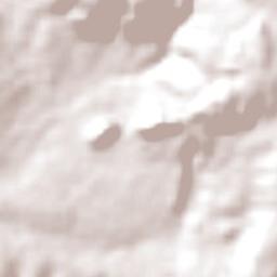 Jequitaí Terrain Map