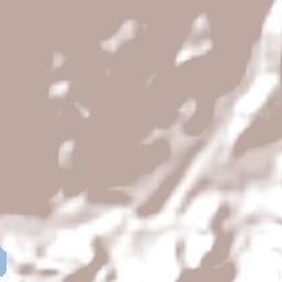 Quilahuani Terrain Map