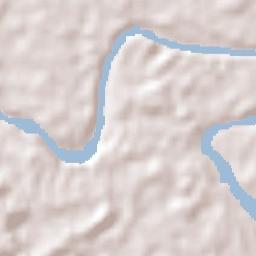 San Juan del Surutú Terrain Map